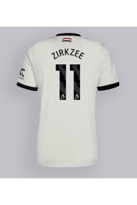 Fotbalové Dres Manchester United Joshua Zirkzee #11 Třetí Oblečení 2024-25 Krátký Rukáv